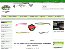 Tablet Screenshot of privlac-shop.cz
